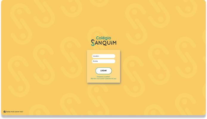 Print do projeto do Colegio Sanquim